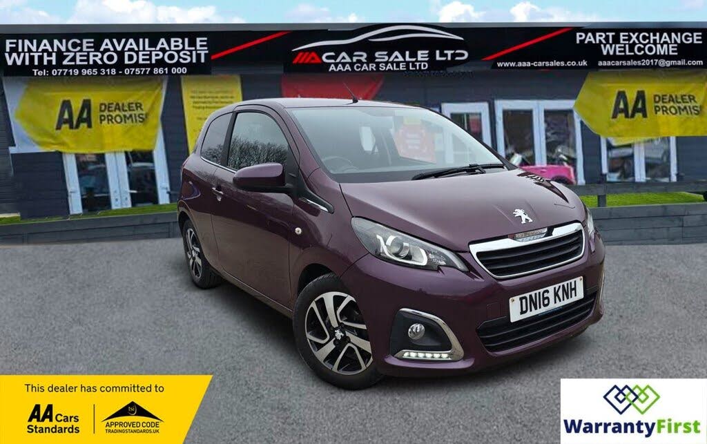 2016 Peugeot 108 1.2 PureTech Allure Hatchback 3d