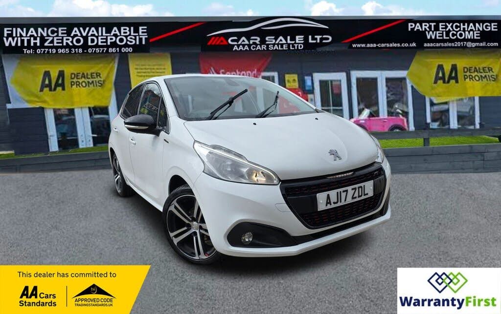 2017 Peugeot 208 1.6BlueHDi GT Line (100bhp) 5d