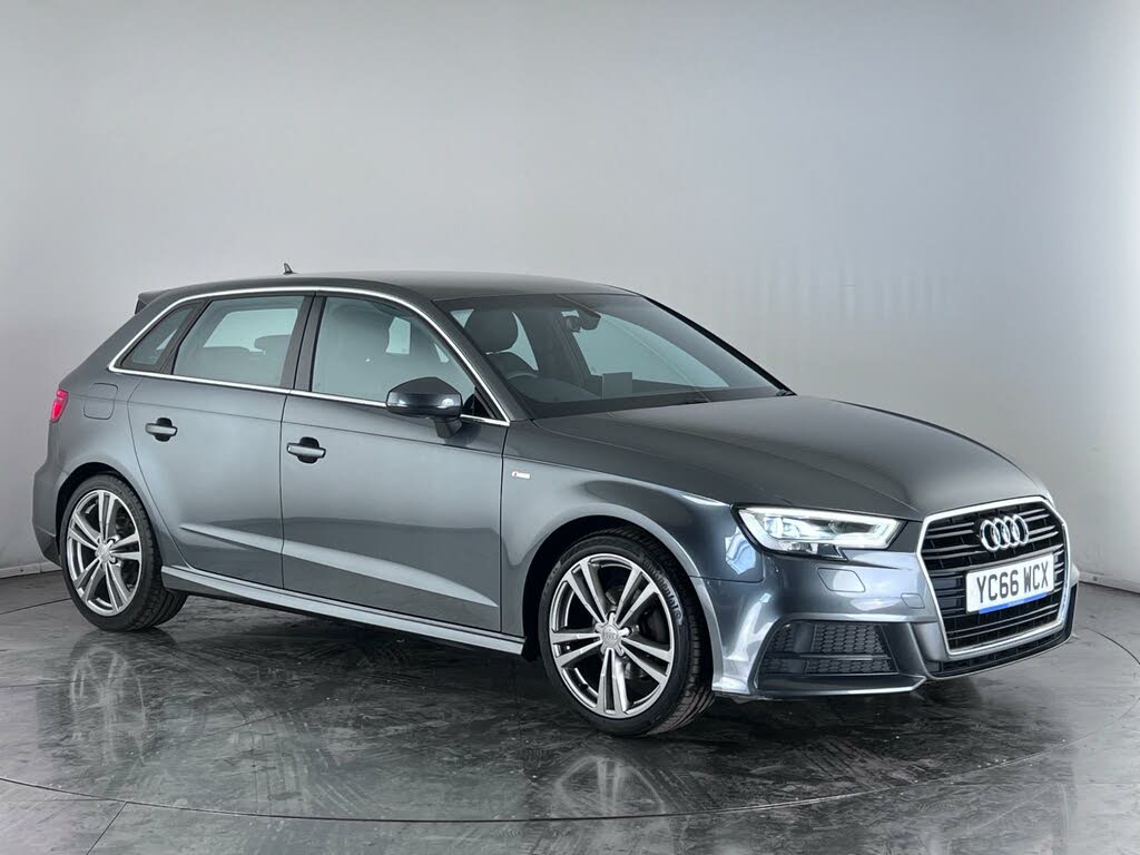 2016 Audi A3 1.6TDI S Line Nav (s/s) Sportback 5d Tronic