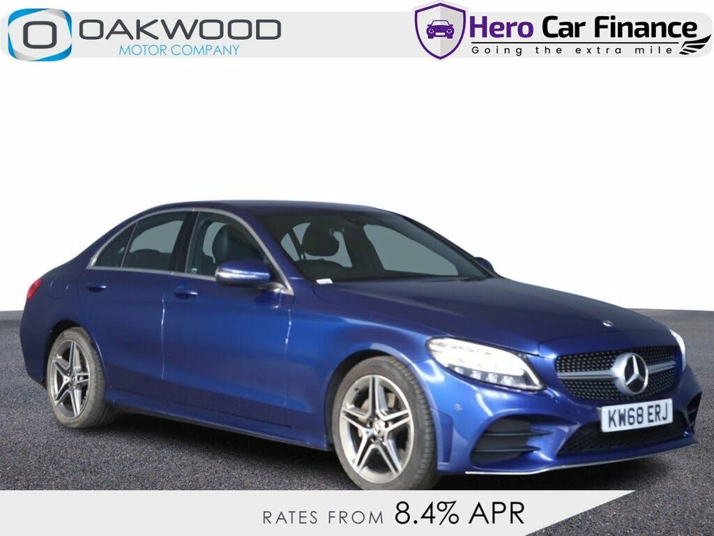 2018 Mercedes-Benz C-Class 1.5 C200 AMG Line (s/s) Saloon 4d