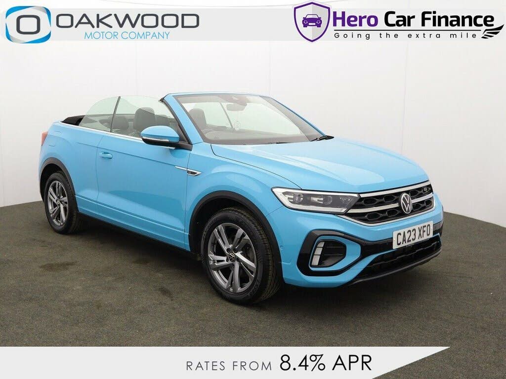 2023 Volkswagen T-Roc 1.5 TSI R-Line Convertible 2d DSG