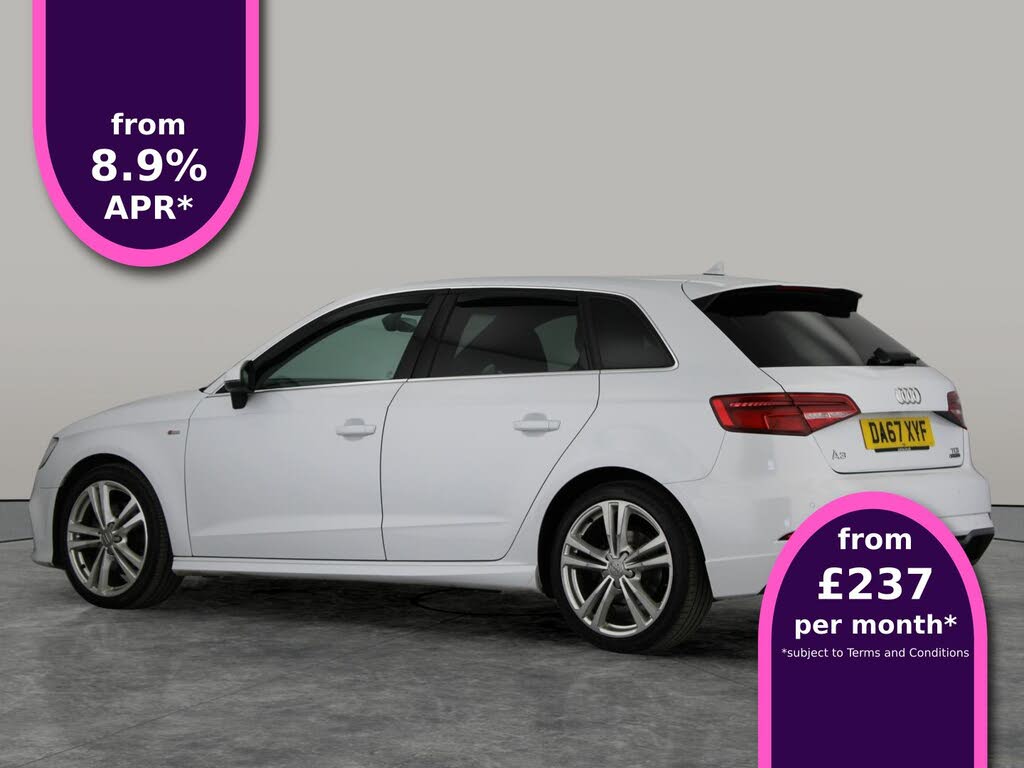 2017 Audi A3 2.0 TDI quattro S Line (184ps) Sportback 5d Tronic