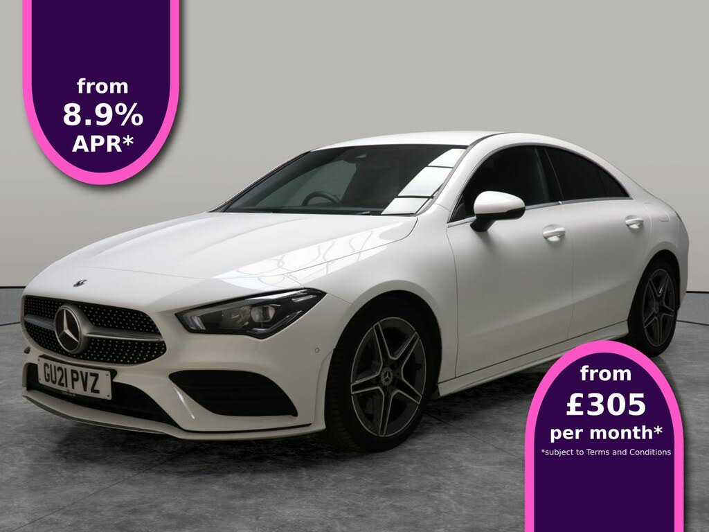 2021 Mercedes-Benz CLA 2.0d CLA 220d AMG Line Coupe 4d