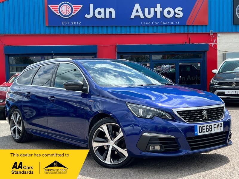 2018 Peugeot 308 SW 1.5 BlueHDi GT Line 1.5 BlueHDi EAT8