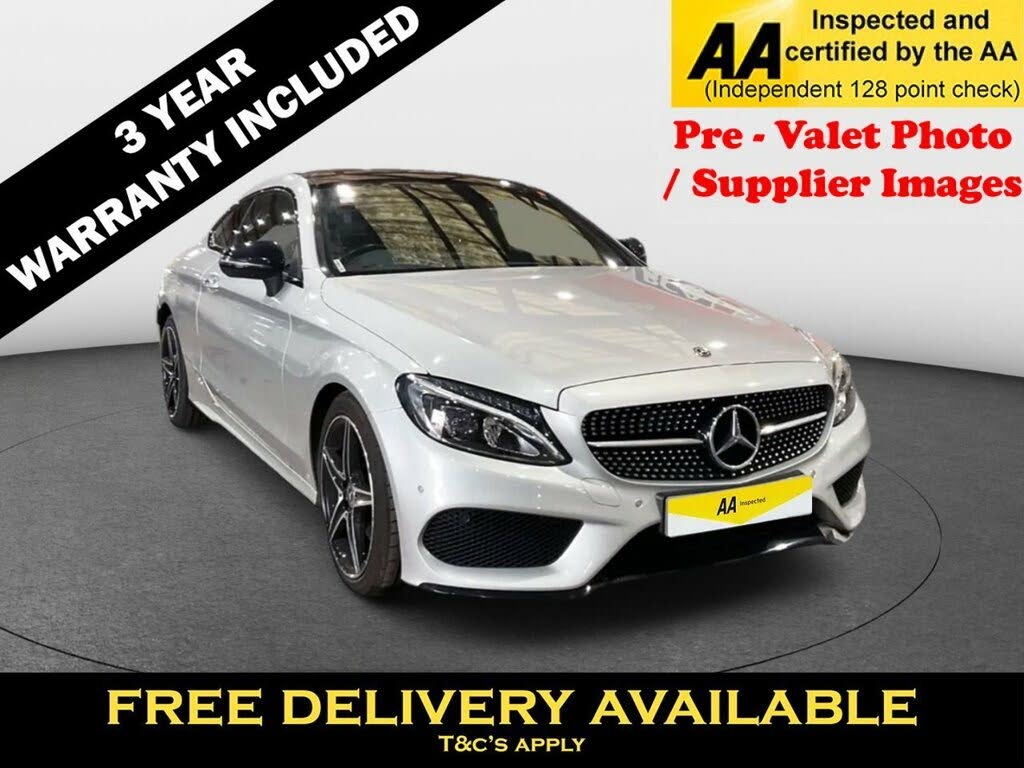 2018 Mercedes-Benz C-Class 2.1d C250d AMG Line (Premium)(s/s) Coupe 2d