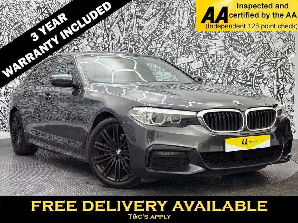 2019 BMW 5 Series 2.0TD 520d M Sport (188bhp) xDrive (Tech Pack) Saloon 4d