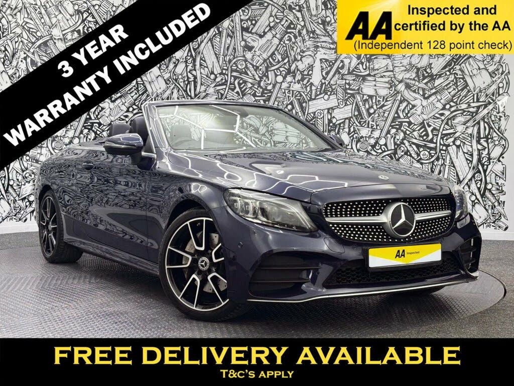 2019 Mercedes-Benz C-Class 2.0d C300d AMG Line (244ps) (Premium) Cabriolet 2d