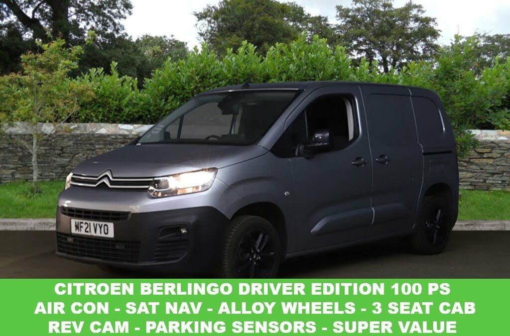 2021 Citroen Berlingo 1.5BlueHDi 1000 Driver (100ps)(Eu6dT-E) S&S