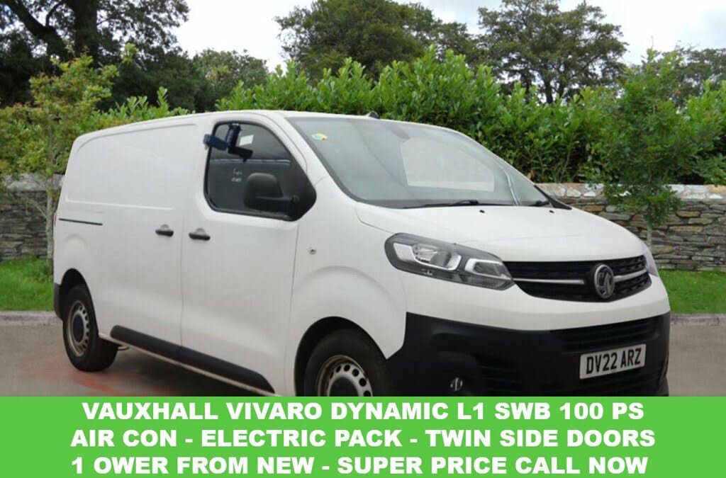 2022 Vauxhall Vivaro 1.5TD 2900 L1H1 Dynamic