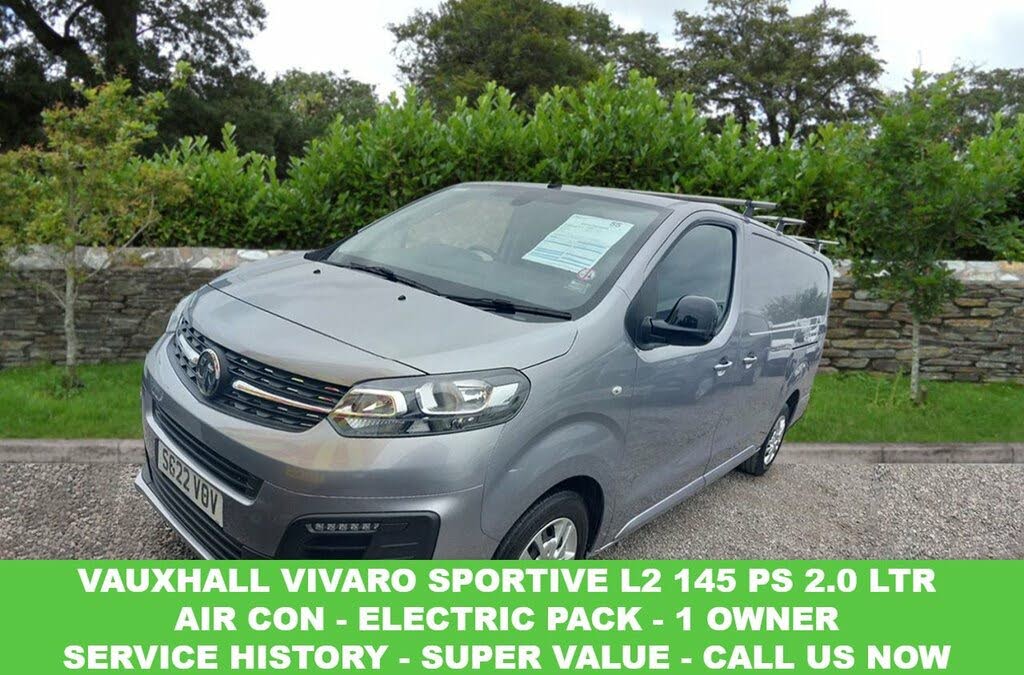 2022 Vauxhall Vivaro 2.0TD 3100 L2H1 Sportive