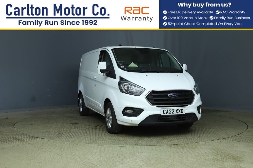 2022 Ford Transit Custom 2.0TDCi 300 L1H1 Limited (130PS)(EU6d) Panel Van