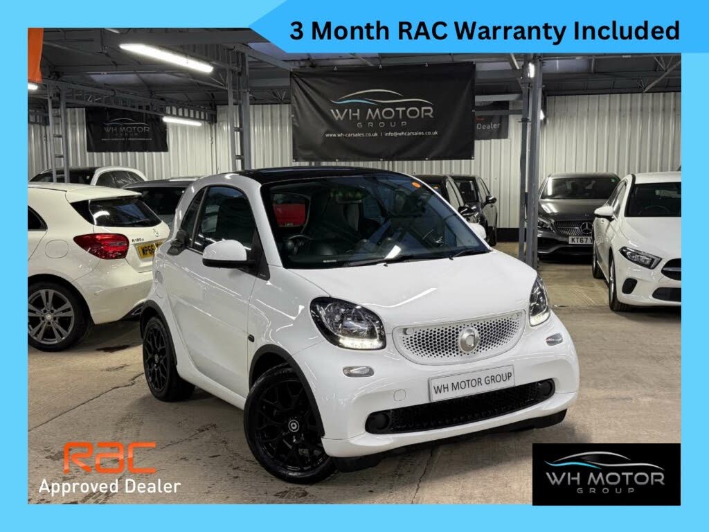 2017 Smart fortwo 0.9 Edition White