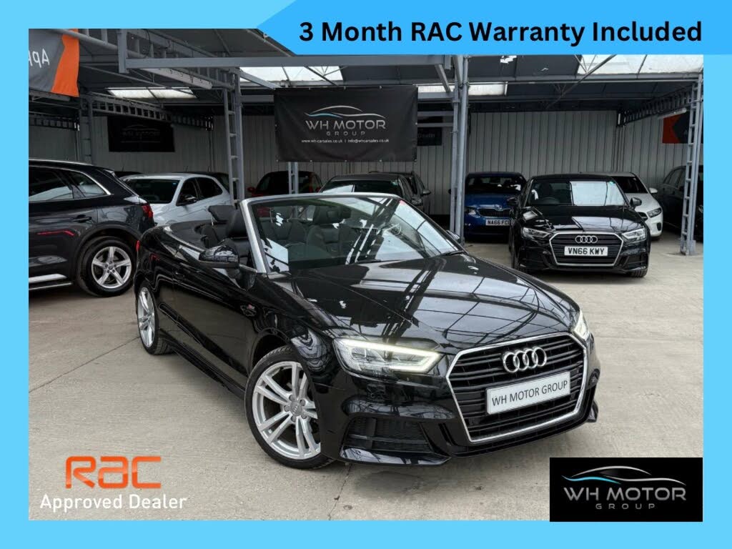 2018 Audi A3 Cabriolet 2.0 TDI S Line (150ps) Nav