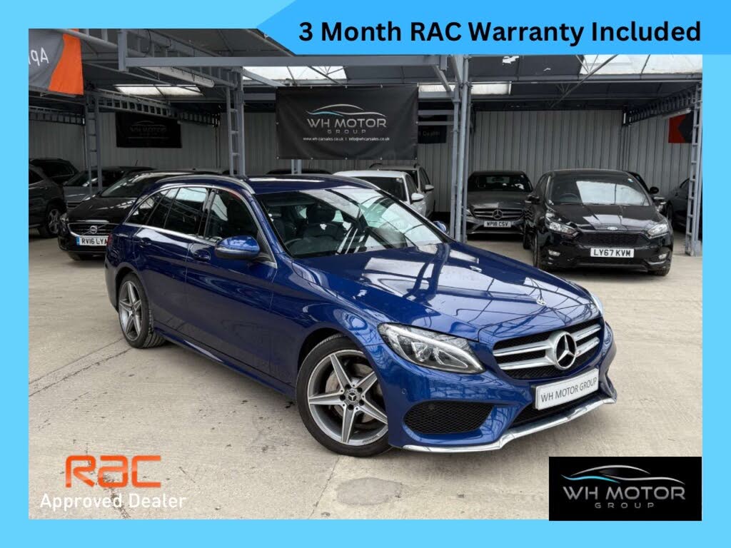 2018 Mercedes-Benz C-Class 2.1d C220d AMG Line (s/s) Estate 5d 9G-Tronic Plus