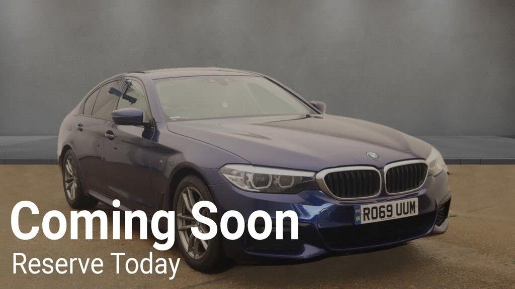 2019 BMW 5 Series 2.0 520i M Sport (Plus Pack) Saloon 4d