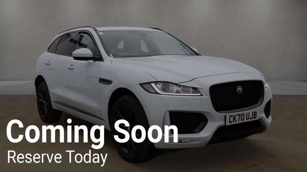 2020 Jaguar F-PACE 2.0 i4D Chequered Flag (180ps)