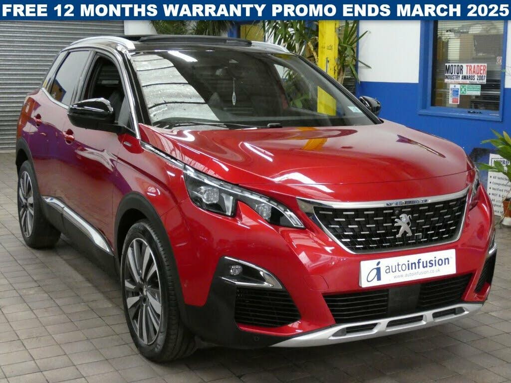 2018 Peugeot 3008 SUV 1.2 PureTech GT Line Premium