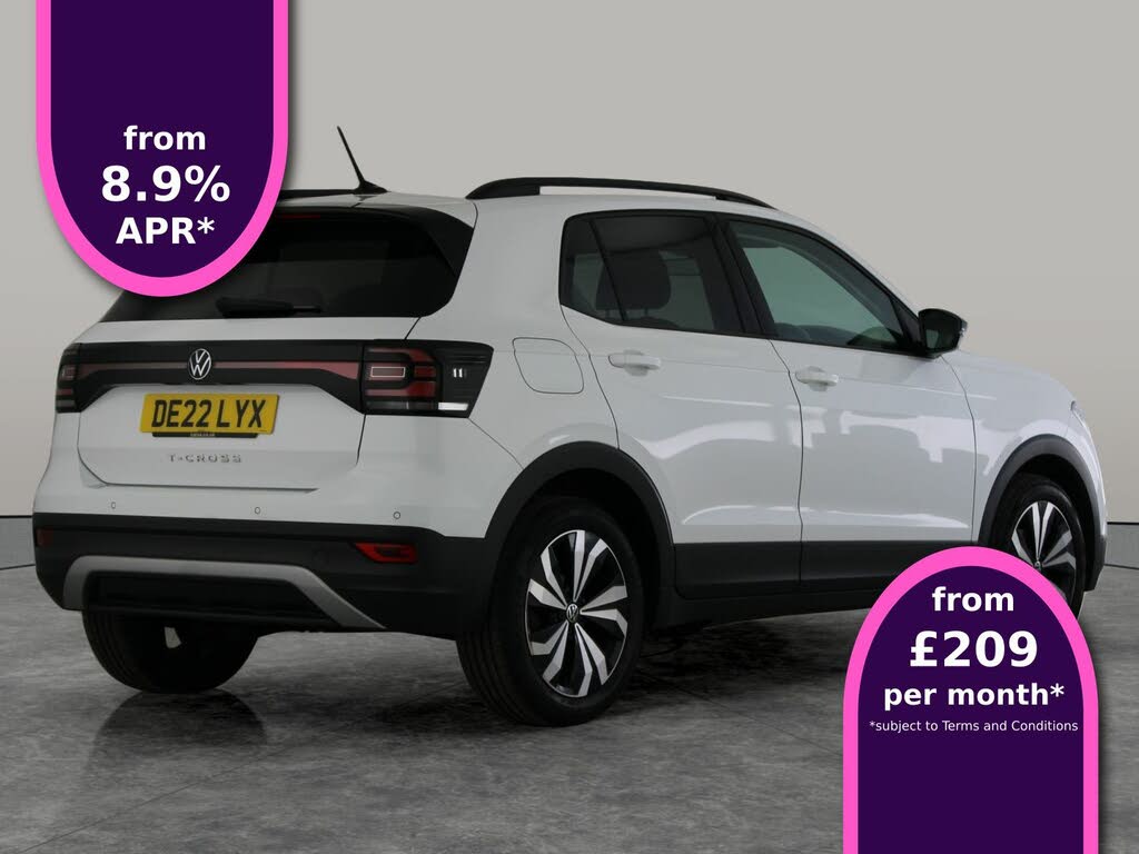 2022 Volkswagen T-Cross 1.0 TSI Black Edition (110ps)