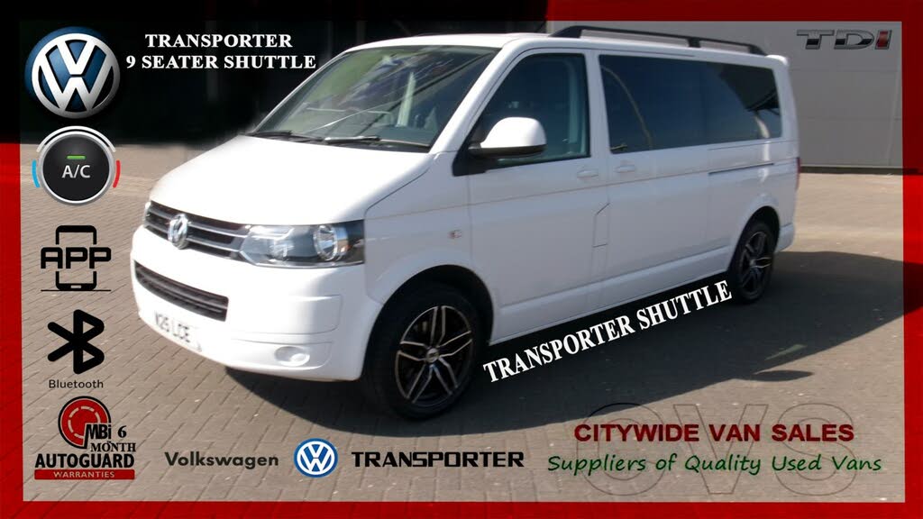 2015 Volkswagen Transporter Shuttle 2.0TD T30 SE (102PS) LWB (9seats)