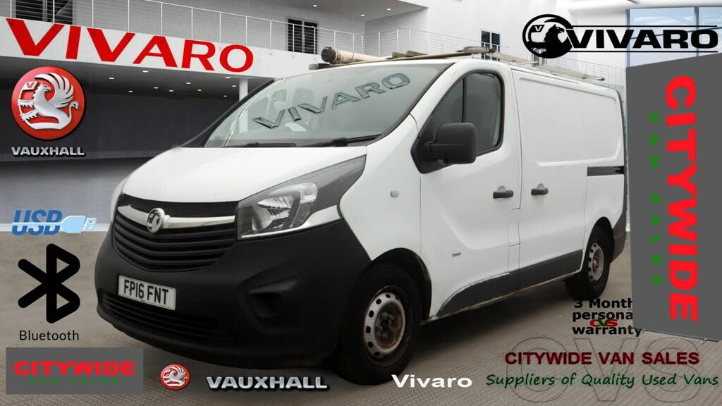 2016 Vauxhall Vivaro 1.6CDTi 2900 ecoFLEX L1H1 (90PS) Panel Van