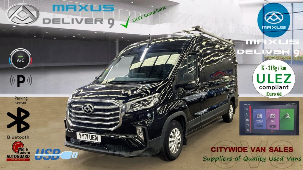 2021 Maxus Deliver 9 2.0TDI L3H2 LUX
