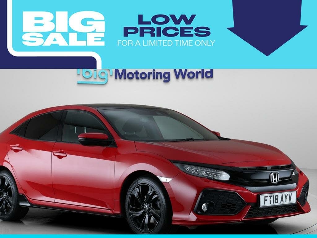 2018 Honda Civic 1.5 VTEC TURBO Sport Plus CVT
