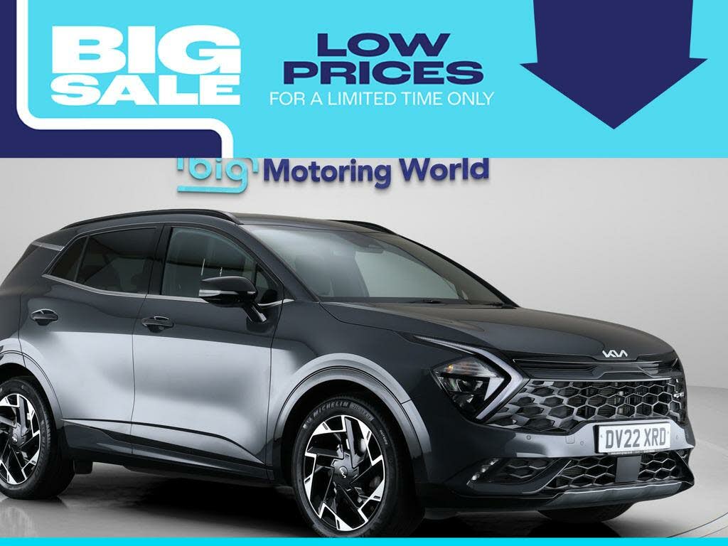 2022 Kia Sportage 1.6 T-GDi GT-Line (148bhp) 48V 1598cc DCT