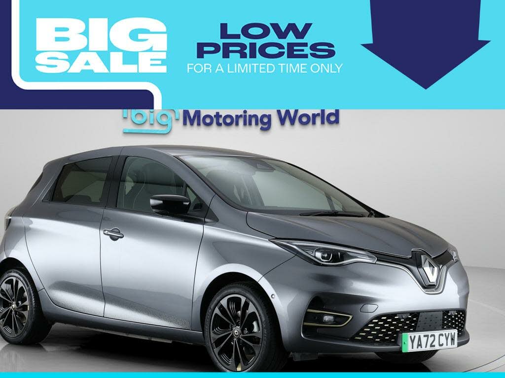 2022 Renault Zoe E Iconic (135ps) (R135)(ZE50) Boost Charge