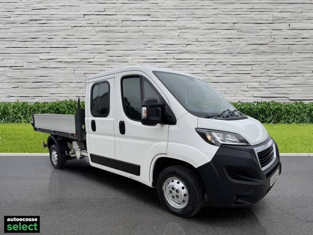 2019 Peugeot Boxer 2.0 BlueHDi 335 L3 (130bhp)(EU6) Crewcab Dropside (BFB)