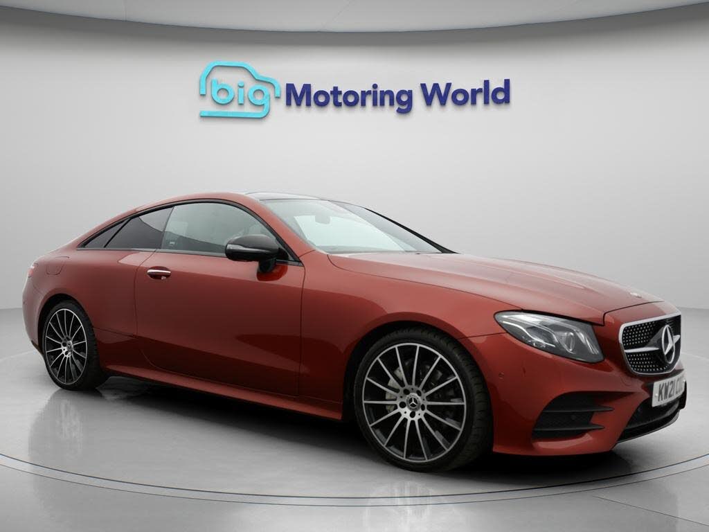 2021 Mercedes-Benz E-Class 2.0d E220d AMG Line (Premium Plus) Coupe 2d Plus