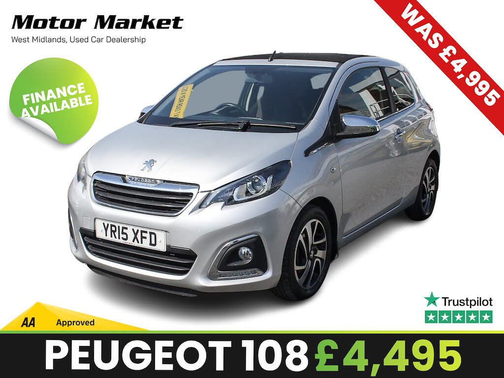 2015 Peugeot 108 1.2 Allure TOP! 3d
