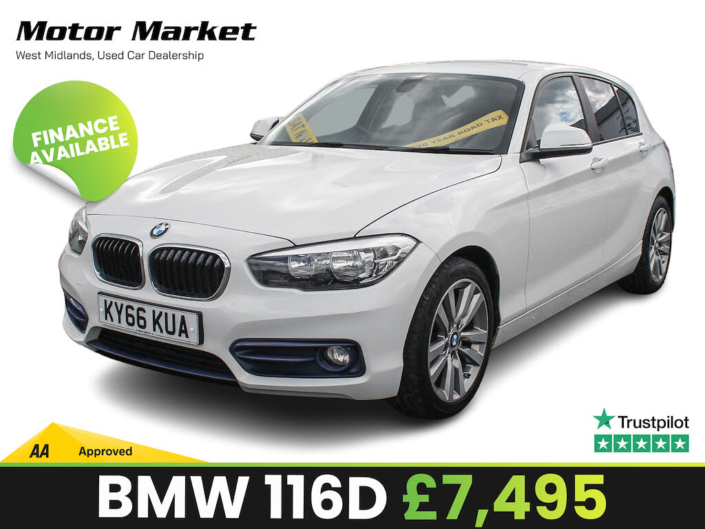 2016 BMW 1 Series 1.5TD 116d Sport 5d