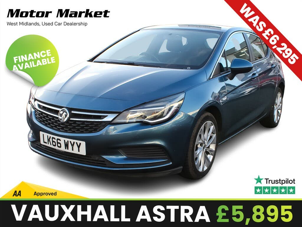 2016 Vauxhall Astra 1.4i Energy
