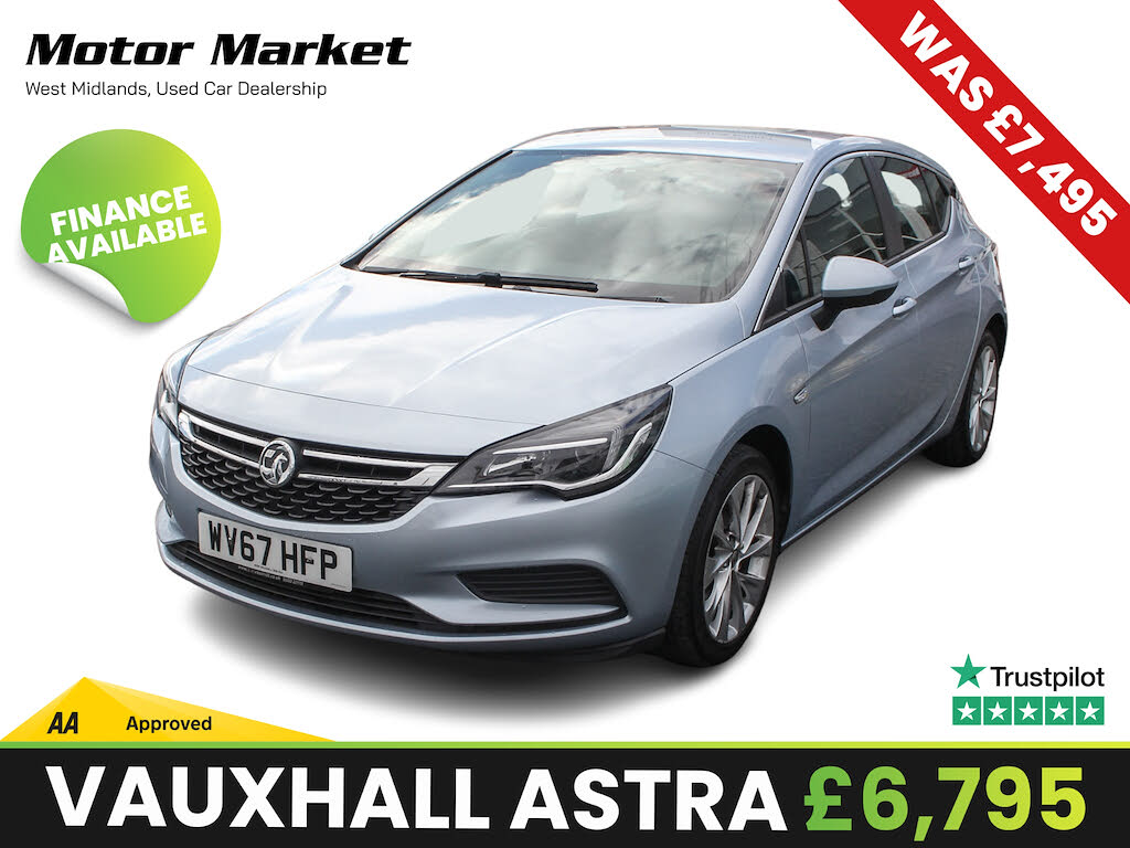 2017 Vauxhall Astra 1.4i 16v Turbo Energy