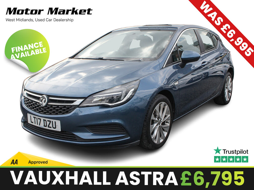 2017 Vauxhall Astra 1.4i 16v Turbo Energy