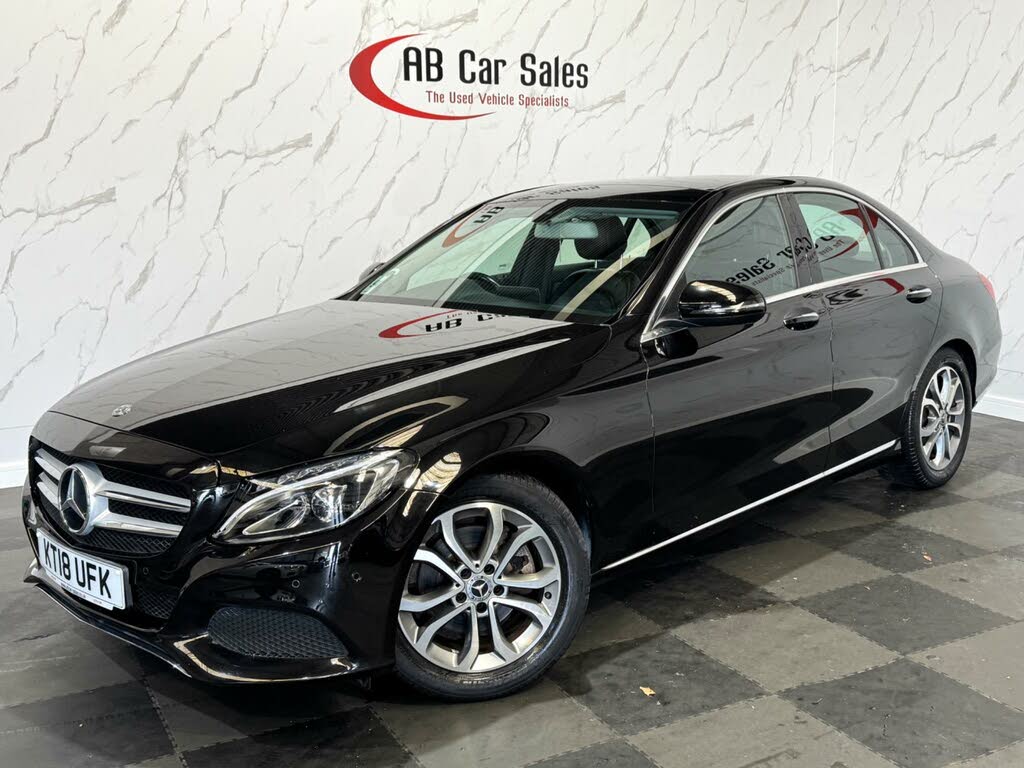 2018 Mercedes-Benz C-Class 2.0 C200 Sport (Premium)(s/s) Saloon 4d 9G-Tronic Plus