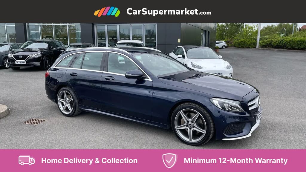 2017 Mercedes-Benz C-Class 2.1d C220d AMG Line (s/s) Estate 5d 9G-Tronic Plus