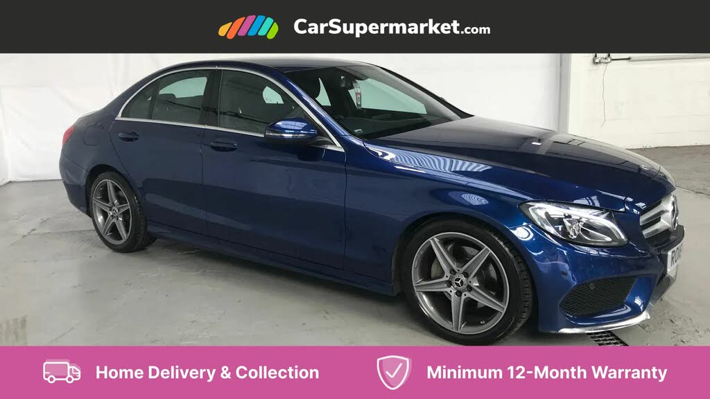 2018 Mercedes-Benz C-Class 2.1d C220d AMG Line (s/s) Saloon 4d 9G-Tronic Plus
