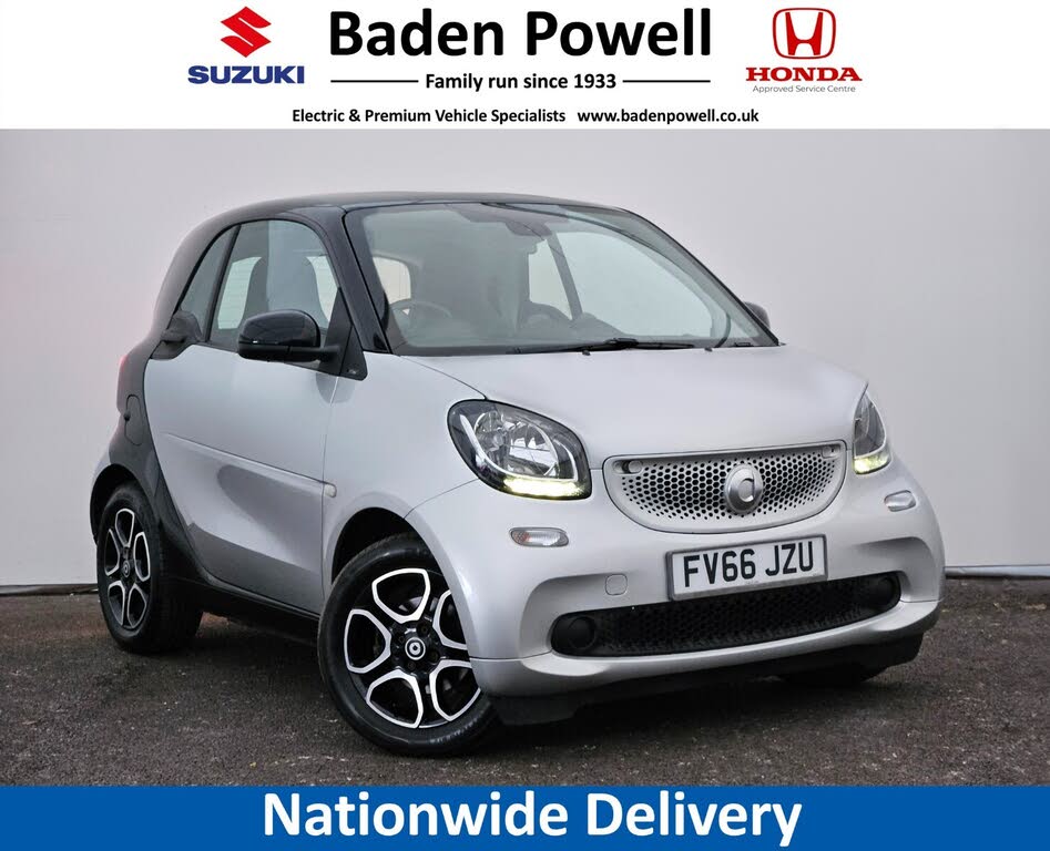 2016 Smart fortwo 1.0 Prime (71bhp) (Premium)(s/s) Coupe Twinamic