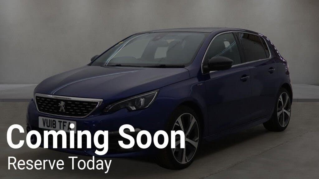 2018 Peugeot 308 1.5 BlueHDi GT Line 1.5BlueHDi