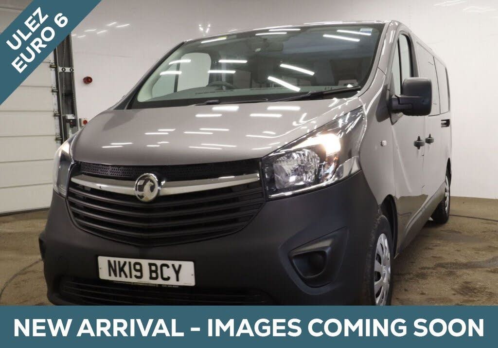 2019 Vauxhall Vivaro 1.6CDTi 2900 L2H1 (120PS)(EU6c) (s/s) 9 Seats Combi