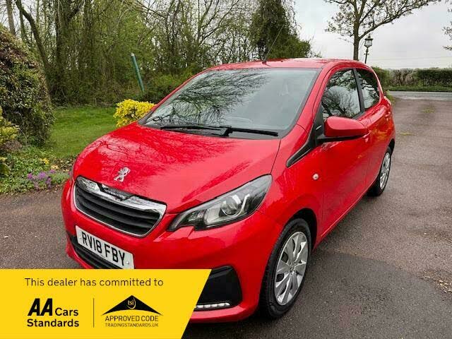 2018 Peugeot 108 1.0 Active (68bhp) Hatchback 5d