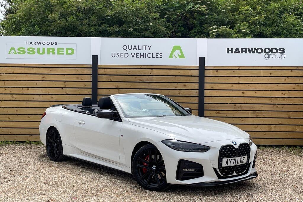 2021 BMW 4 Series 2.0 420i M Sport Convertible 2d Auto