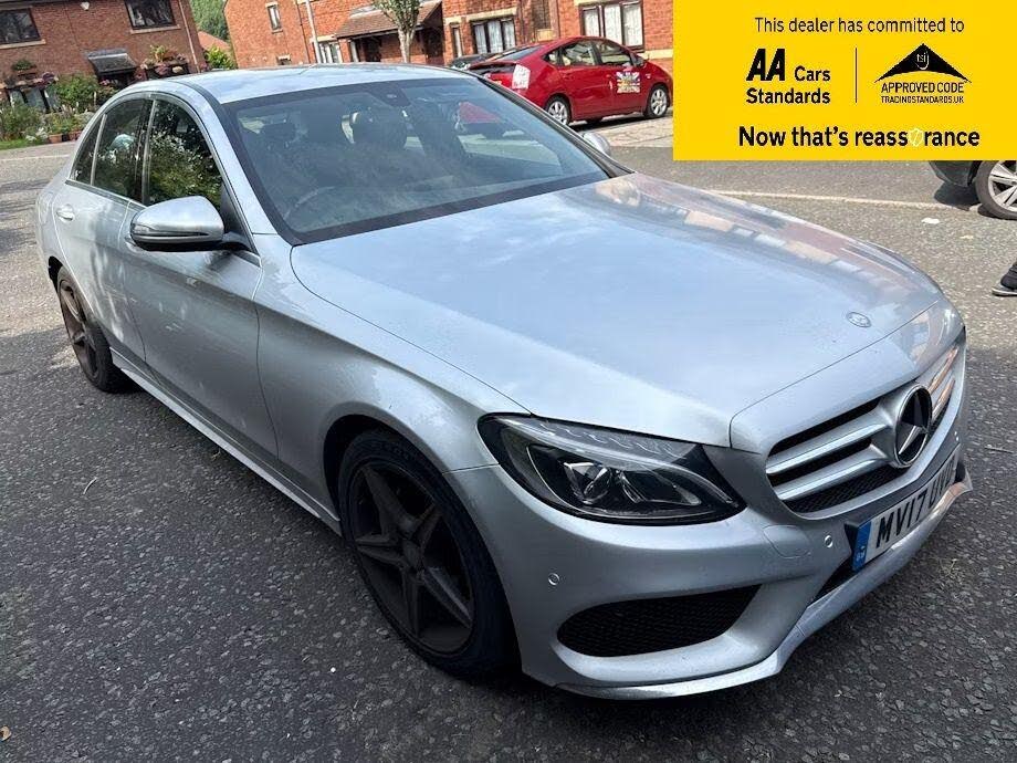 2017 Mercedes-Benz C-Class 2.1d C220d AMG Line (s/s) Saloon 4d 9G-Tronic Plus