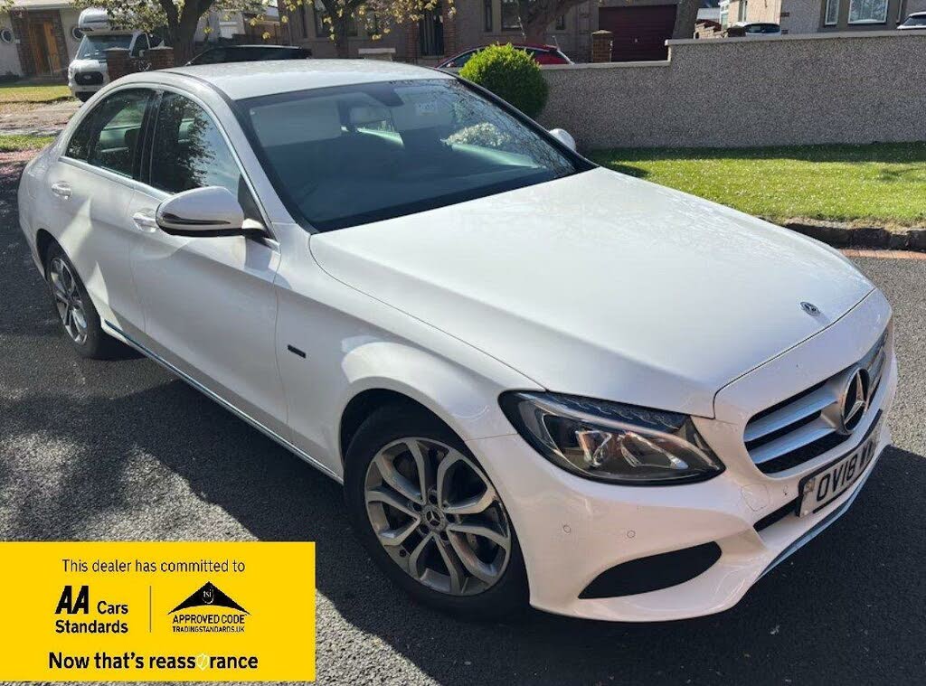 2018 Mercedes-Benz C-Class 2.0 C350e Sport (274ps) (s/s) Saloon 4d 7G-Tronic