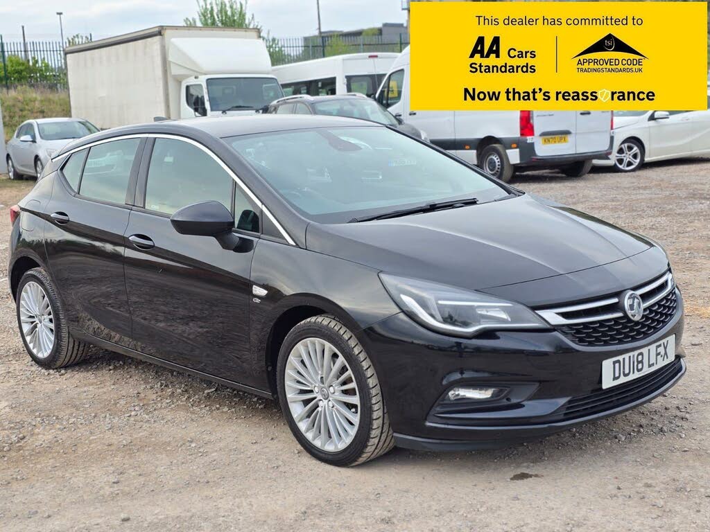 2018 Vauxhall Astra 1.4i 16v Turbo Elite Nav (150ps) (s/s) Hatchback Auto