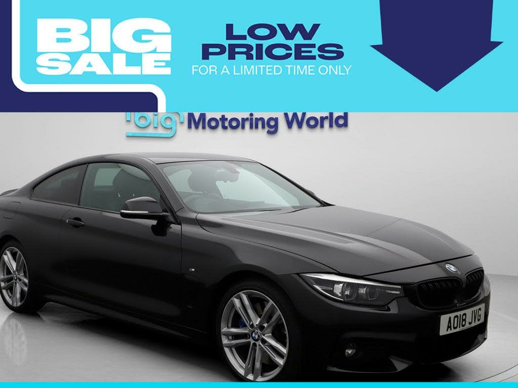 2018 BMW 4 Series 2.0 430i M Sport (s/s) Coupe 2d Auto