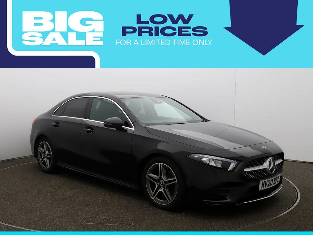 2020 Mercedes-Benz A-Class 1.5d A180d AMG Line Saloon 4d 7G-DCT