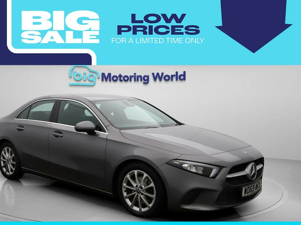 2020 Mercedes-Benz A-Class 1.3 A200 Sport Saloon 4d 7G-DCT