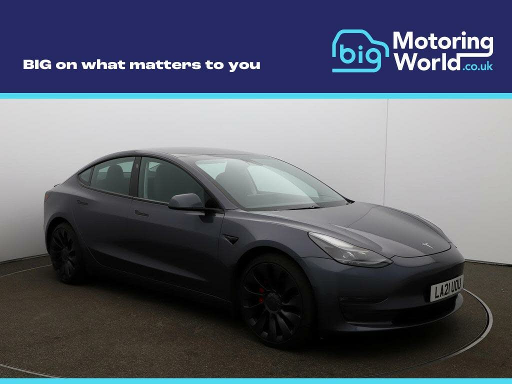 2021 Tesla Model 3 E Performance 4X4